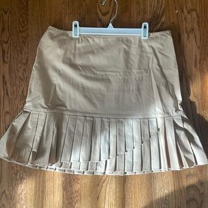 Ann Taylor Loft Skirt with Asymmetrical Pleating